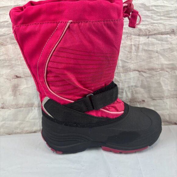 Kamik Girls Toddler 13 Pink Snowfall Insulated Waterproof Winter Snow Boots - Picture 10 of 12